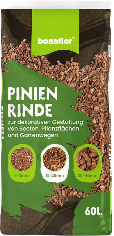 Bonaflor-Pinienrinde 15 - 25 mm im neuen Verpackungsdesign