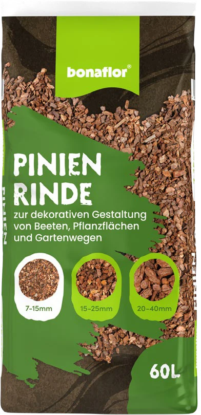 Bonaflor-Pinienrinde 7 - 15 mm im neuen Verpackungsdesign